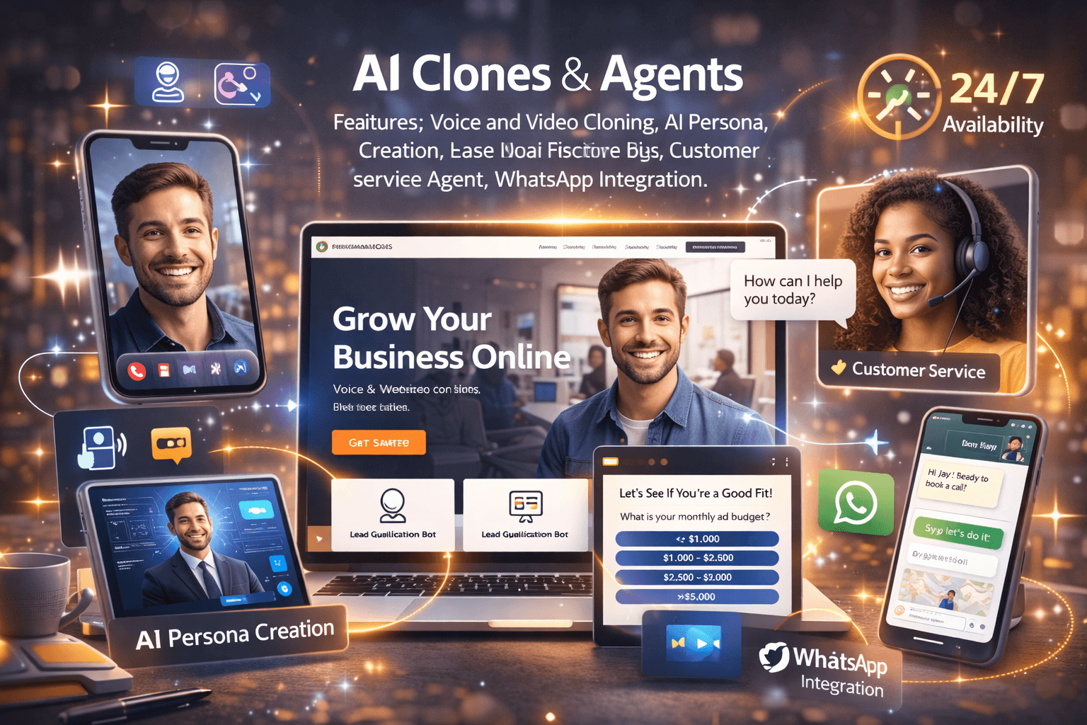 AI Agents & AI Clones for Video Creation